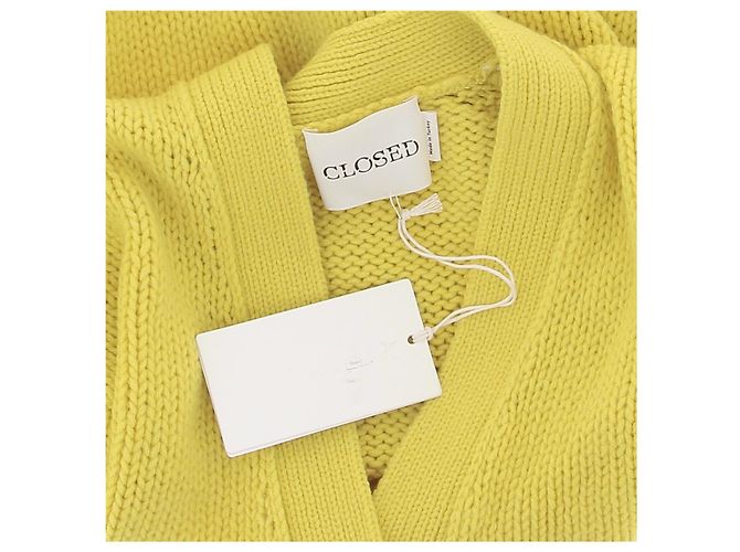 CLOSED Strick T.International XXS Wolle Gelb - Ansicht 5