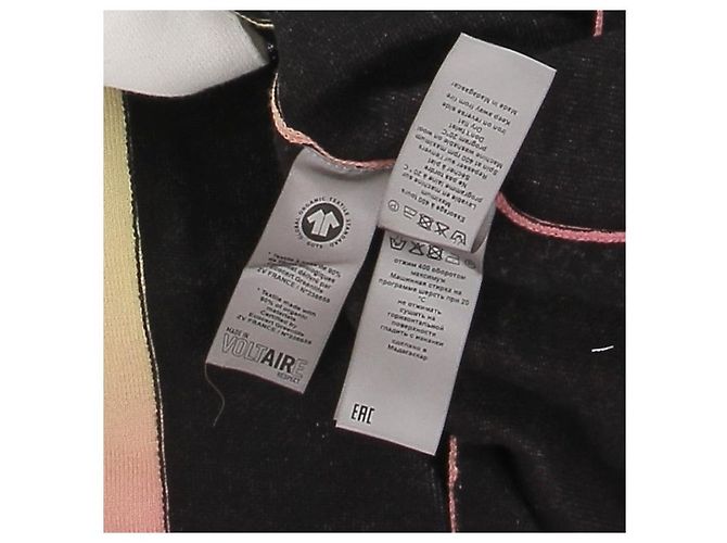 ZADIG & VOLTAIRE Strickwaren T.International S Baumwolle Grau - Ansicht 5