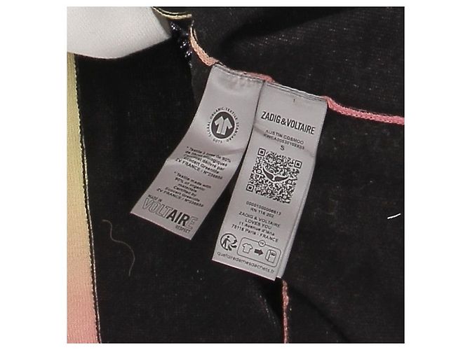 ZADIG & VOLTAIRE Strickwaren T.International S Baumwolle Grau - Ansicht 6