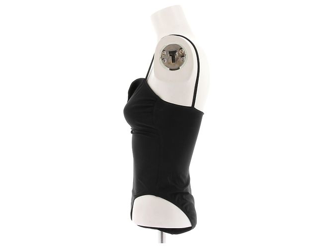 CHANEL Bademode T.FR 36 Polyester Schwarz - Ansicht 4