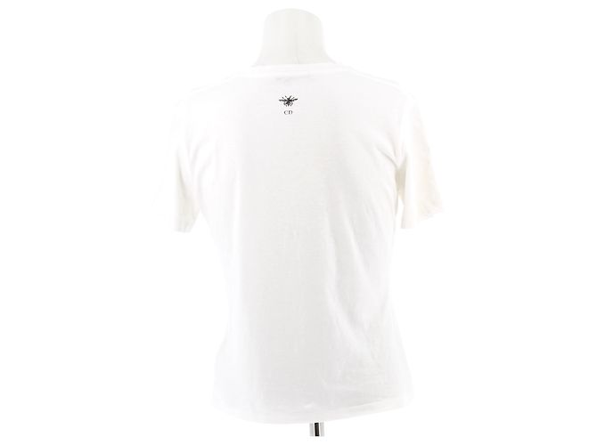 CHRISTIAN DIOR Tops T.International S Algodón Blanco - vista 2