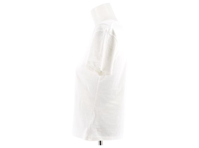 CHRISTIAN DIOR Tops T.International S Algodón Blanco - vista 4