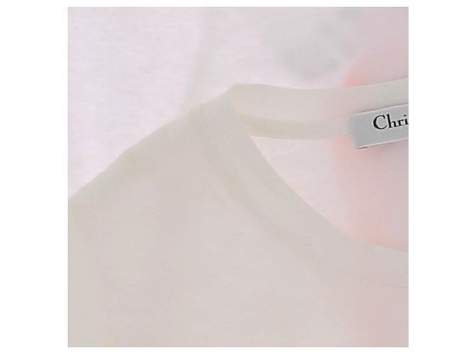 CHRISTIAN DIOR Tops T.International S Algodón Blanco - vista 5