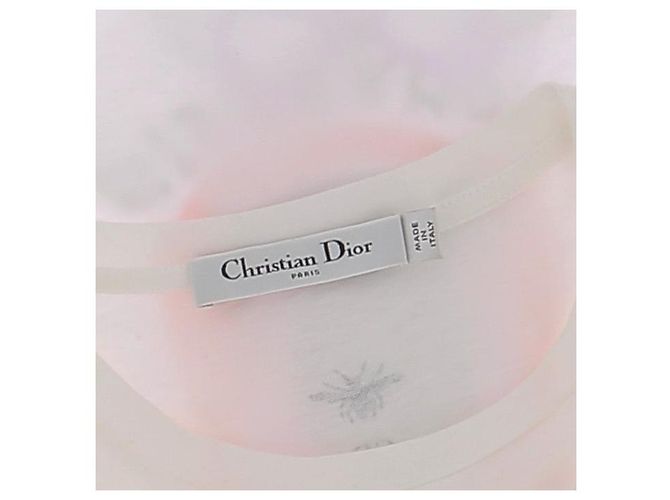 CHRISTIAN DIOR Tops T.International S Algodón Blanco - vista 6