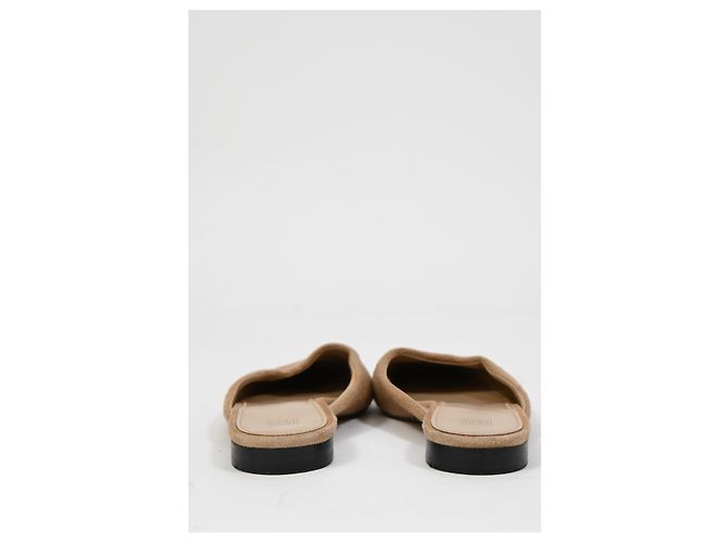 Totême Mule piatte Toteme in cashmere beige - vista 10