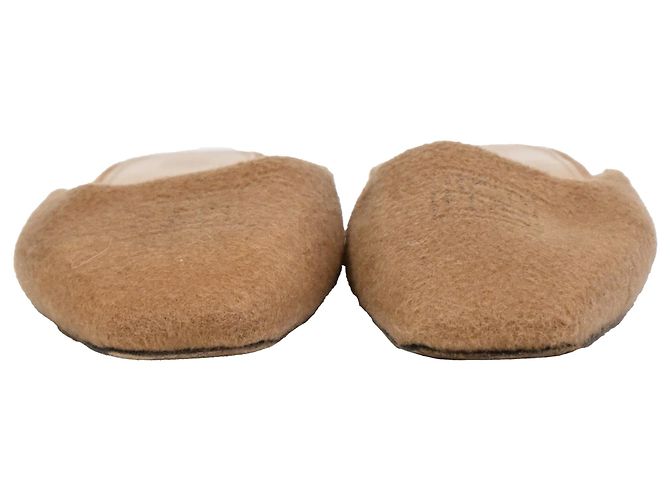 Totême Mule piatte Toteme in cashmere beige - vista 2