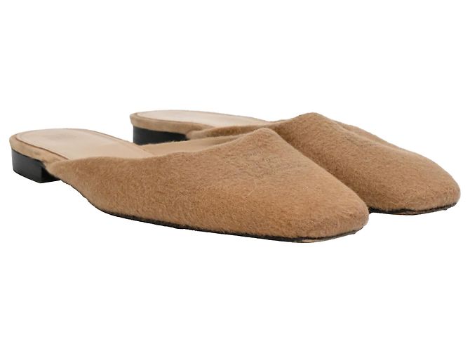 Totême Mule piatte Toteme in cashmere beige - vista 4