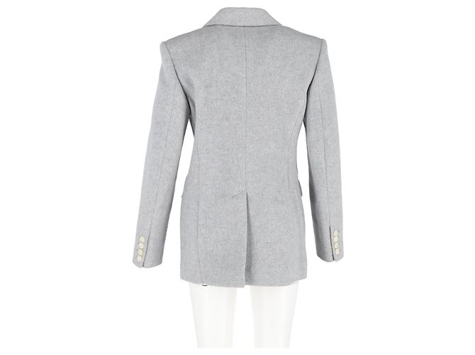 Blazer cruzado de lana gris Isabel Marant Eleyani - vista 6