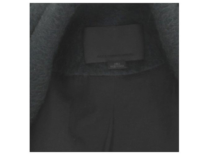 Abrigos ALEXANDER WANG T.US 2 Lana Verde - vista 5