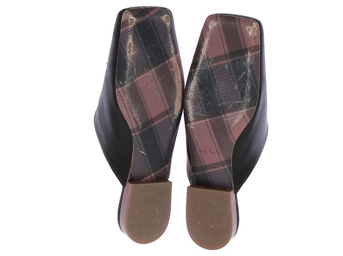 PAUL SMITH Mules e zoccoli T.EU 38 Pelle Nero - vista 7