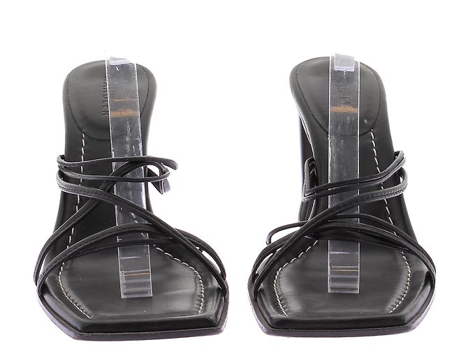 WANDLER Mules e zoccoli T.EU 37.5 Pelle Nero - vista 4