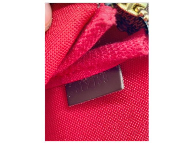 Louis Vuitton Damier Ebene Mini Pochette Brown - view 8