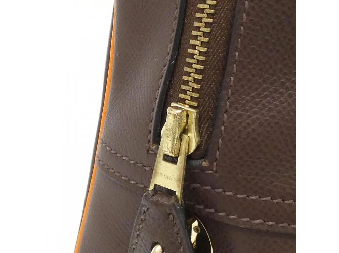 Hermès Borsa a mano Hermes Omnibus PM Arancione Cioccolato - vista 4
