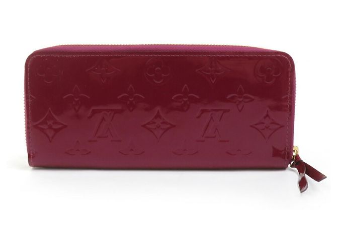 Louis Vuitton Magenta Monogram Vernis Long Wallet - view 2