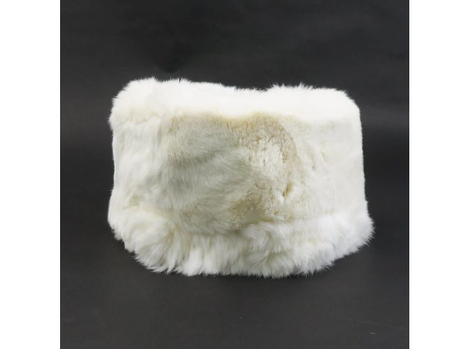 Bufanda de piel de conejo blanco Chanel - vista 4