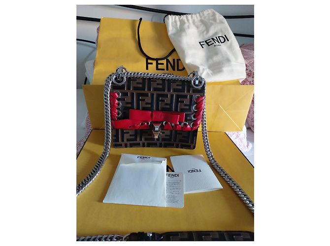 Borsa a mano Fendi College in pelle multicolore - vista 2