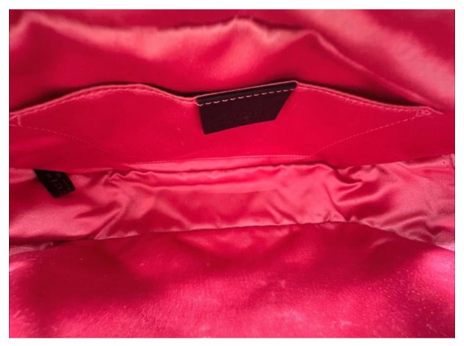 Borsa Gucci GG Marmont in velluto nero - vista 9