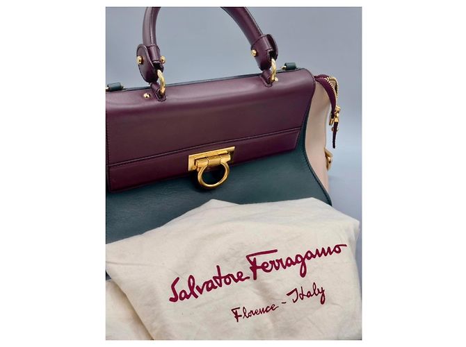 Borsa a mano Sofia in pelle Salvatore Ferragamo Multicolore - vista 12