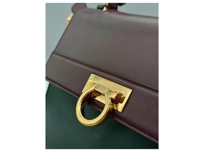 Borsa a mano Sofia in pelle Salvatore Ferragamo Multicolore - vista 2