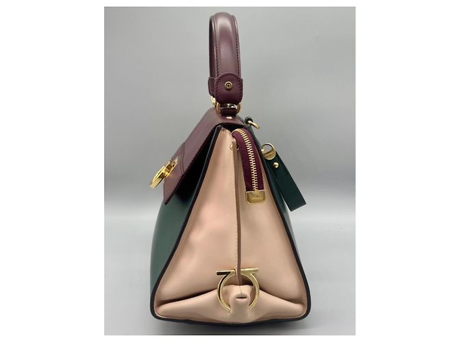 Borsa a mano Sofia in pelle Salvatore Ferragamo Multicolore - vista 5
