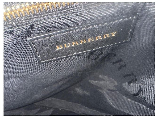 Burberry Orchard Leather Handbag Prune - view 4