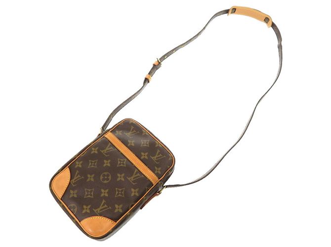 Borsa a Spalla Monogram Danube di Louis Vuitton Marrone Monogramma - vista 5