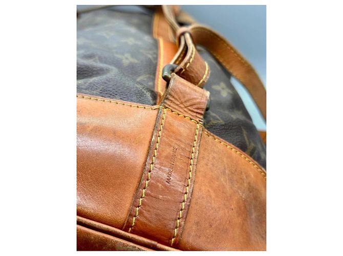 Louis Vuitton Borsa a Spalla Randonnee GM Monogramma Marrone - vista 5
