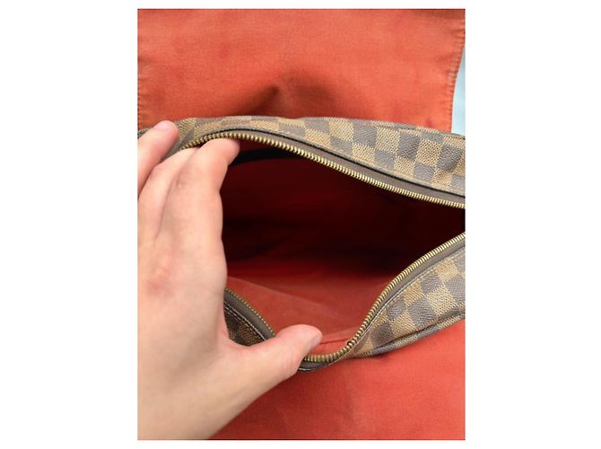 Borsa Louis Vuitton Naviglio Damier Ebene - vista 11