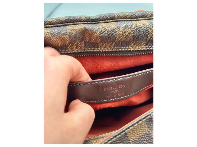 Borsa Louis Vuitton Naviglio Damier Ebene - vista 12