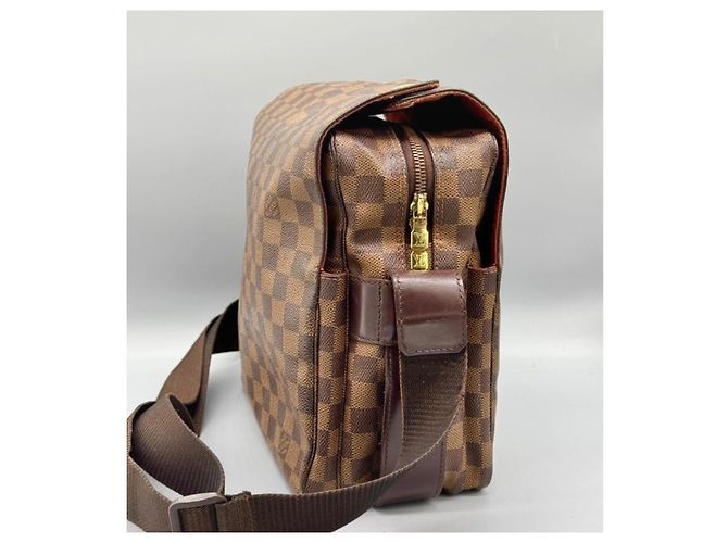 Borsa Louis Vuitton Naviglio Damier Ebene - vista 4
