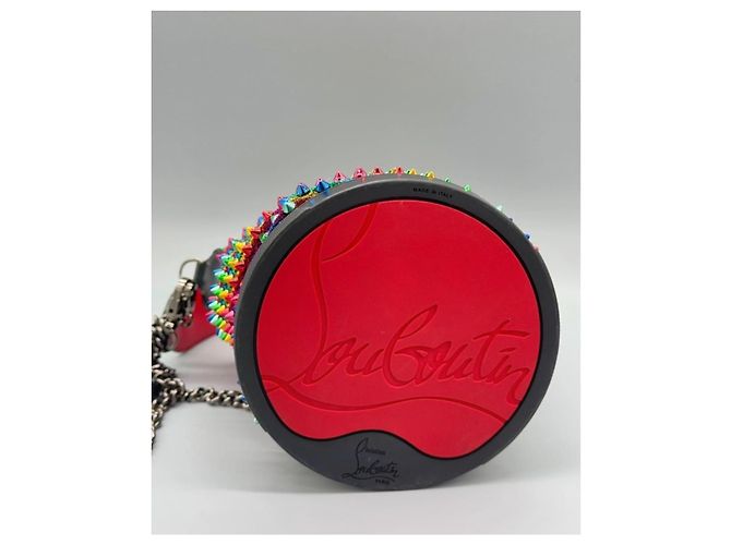Borsa a mano Christian Louboutin Marie Jane in pelle con borchie - vista 6