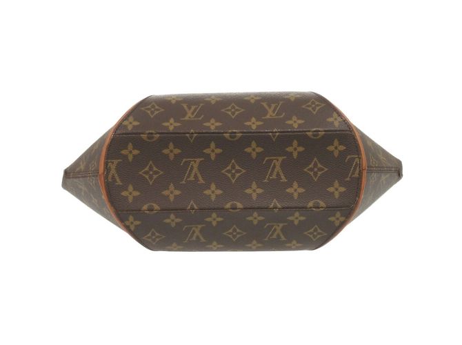 Borsa a mano Monogram Ellipse MM Louis Vuitton Marrone - vista 4