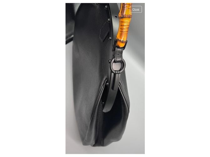 Gucci Tom Ford Bamboo Handtasche Schwarz - Ansicht 3