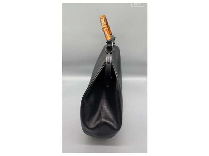 Gucci Tom Ford Bamboo Handtasche Schwarz - Ansicht 4