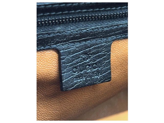 Gucci Tom Ford Bamboo Handtasche Schwarz - Ansicht 7