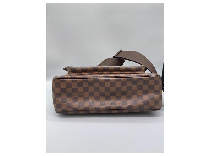 Borsa Louis Vuitton Damier Mervil Marrone Pelle - vista 6
