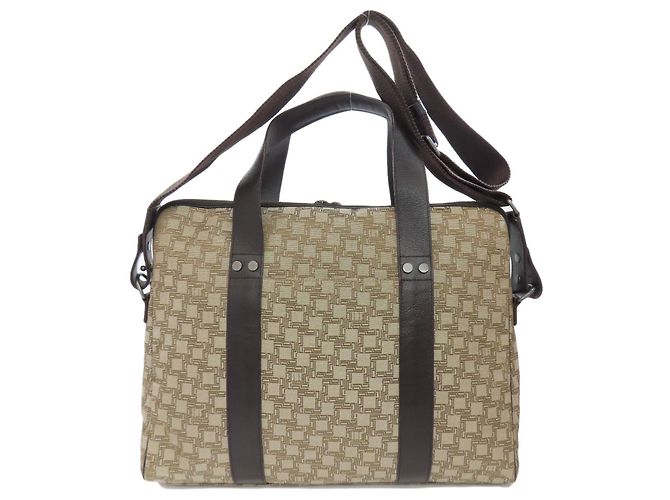 Alfred Dunhill Bolsa de ombro em lona Dunhill D8 - vista 11