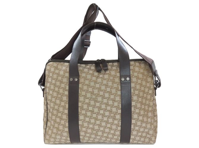 Alfred Dunhill Bolsa de ombro em lona Dunhill D8 - vista 2