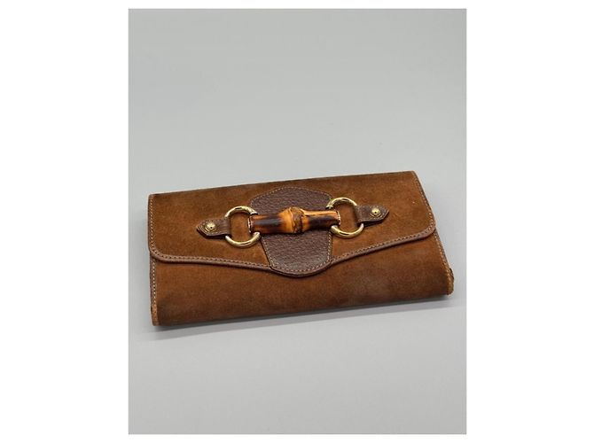 Cartera Gucci Marrón Bambú Castaño - vista 6
