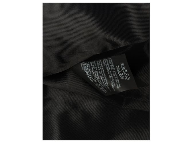 Saint Laurent Giacca bomber con ricamo Blu navy - vista 9