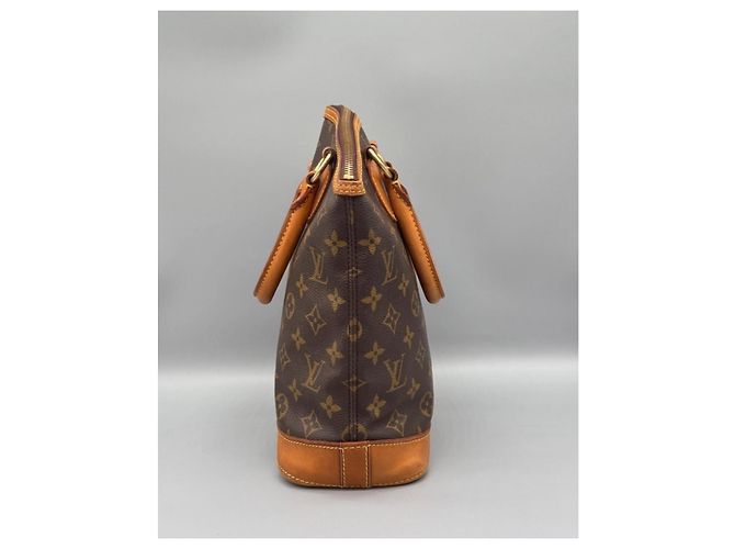 Louis Vuitton Monogram Lockit Vertical PM Tasche Braun - Ansicht 3