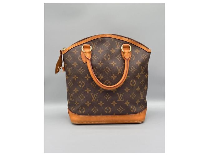 Louis Vuitton Monogram Lockit Vertical PM Tasche Braun - Ansicht 4