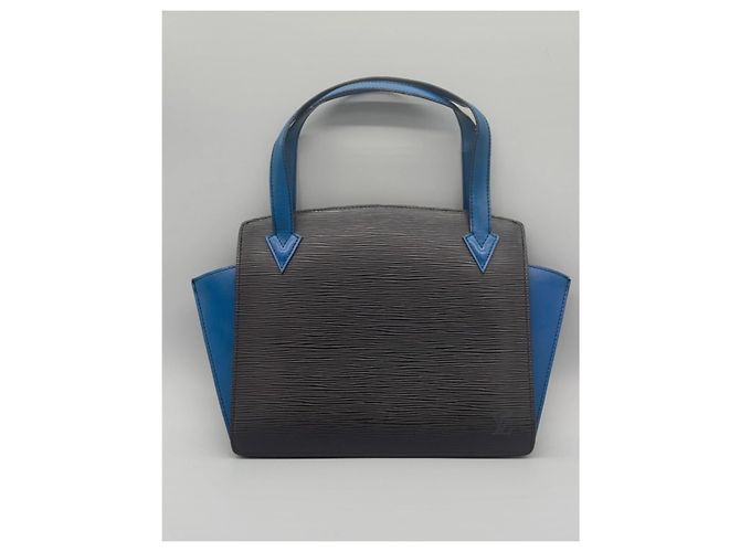 Borsa a mano Louis Vuitton Varenne in pelle marrone - vista 2