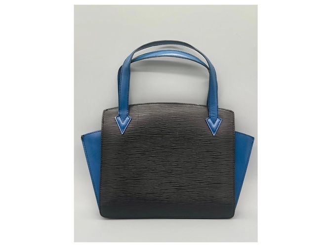 Borsa a mano Louis Vuitton Varenne in pelle marrone - vista 3