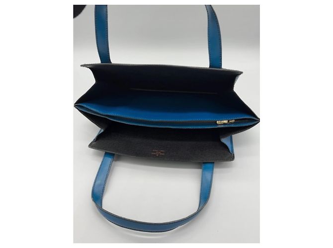 Borsa a mano Louis Vuitton Varenne in pelle marrone - vista 8