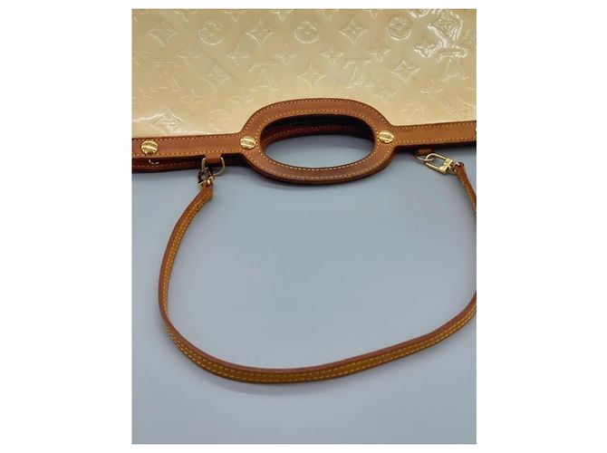 Borsa a mano Louis Vuitton Roxbury in vernice - vista 12
