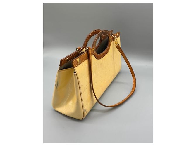 Borsa a mano Louis Vuitton Roxbury in vernice - vista 4