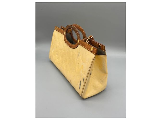 Borsa a mano Louis Vuitton Roxbury in vernice - vista 5
