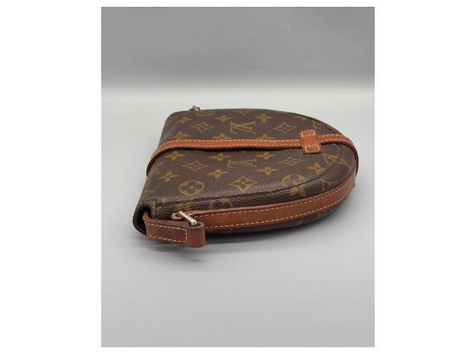 Louis Vuitton Borsa a Spalla Monogram Chantilly GM Marrone - vista 4