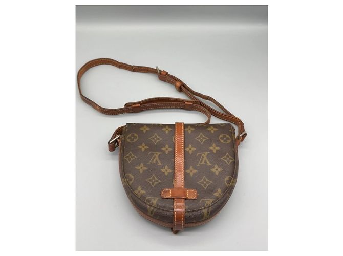 Louis Vuitton Borsa a Spalla Monogram Chantilly GM Marrone - vista 9